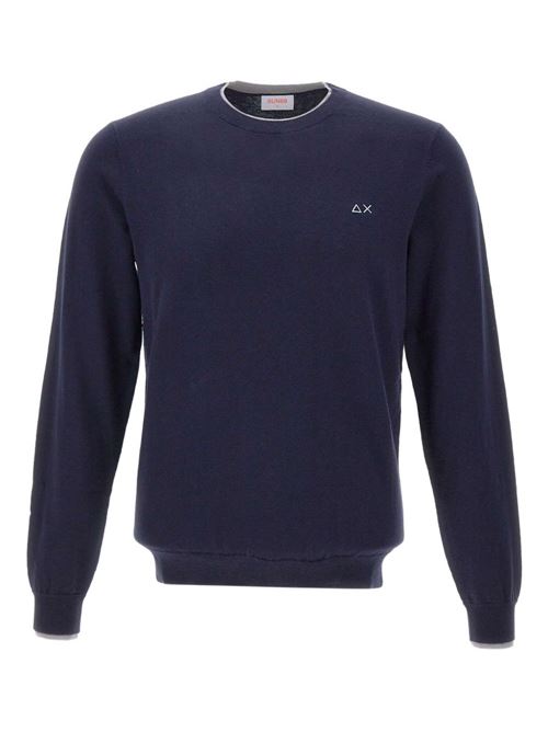 Maglia uomo girocollo navy SUN 68 | K4514107